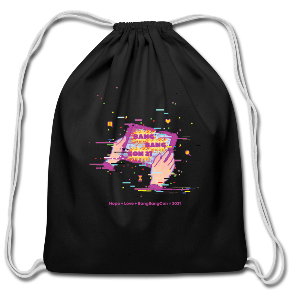 Bbc2021 Cotton Drawstring Bag - pink