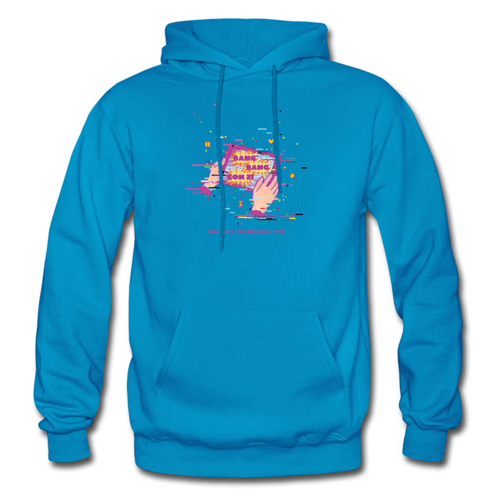 BangBangCon 2021 Gildan Unisex Hoodie - turquoise