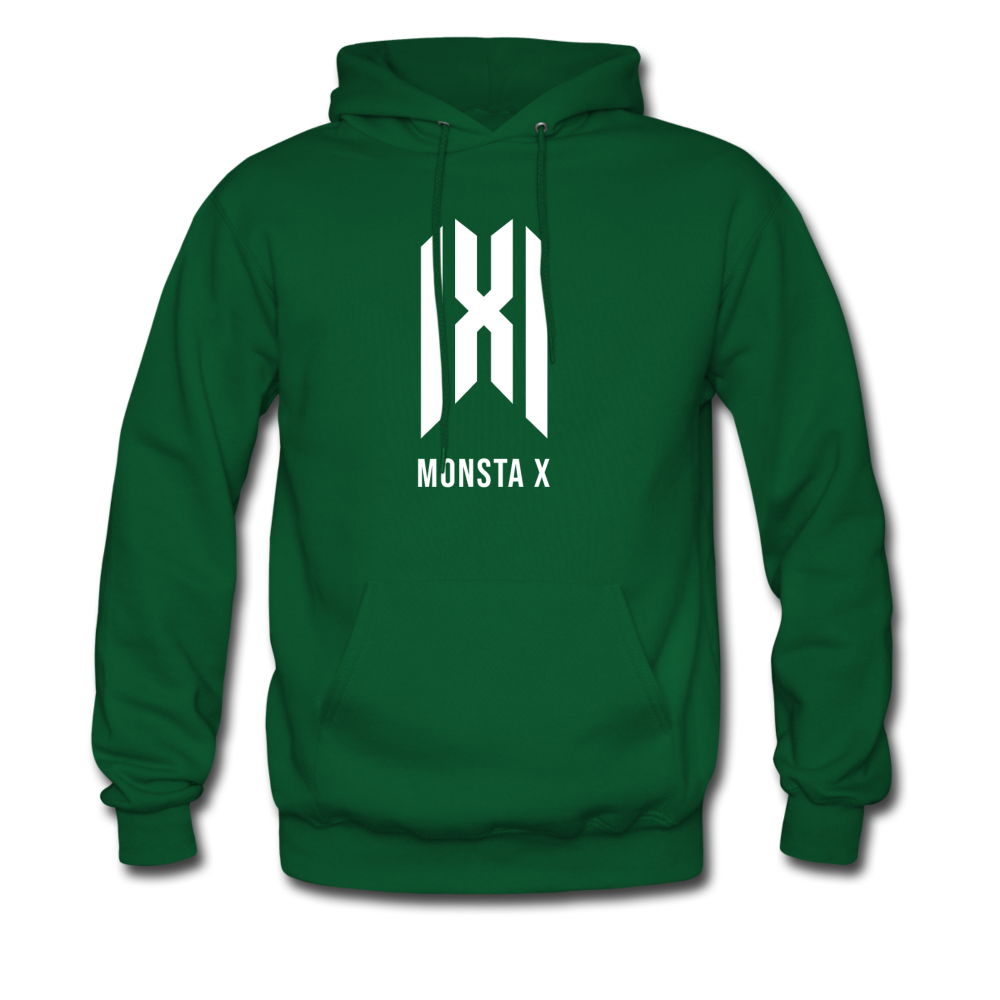 Monsta X Unisex Hoodie - forest green