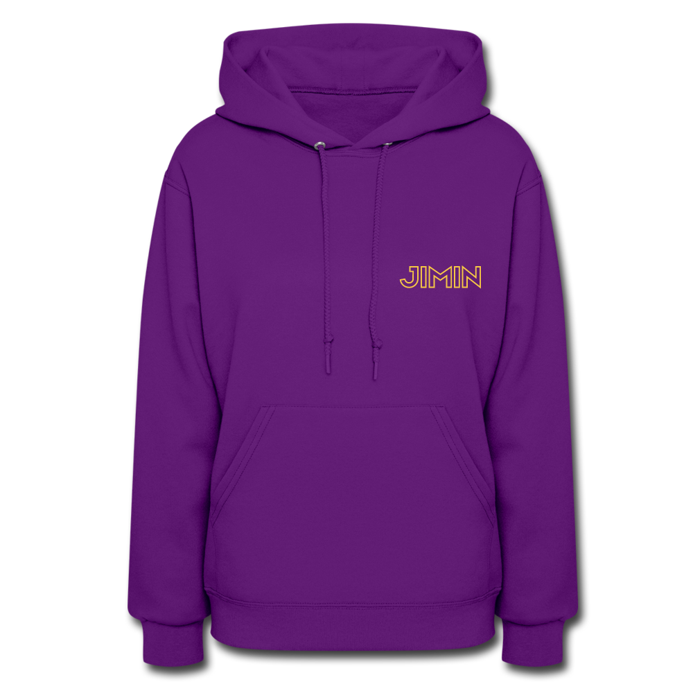 Jimin Women's Hoodie - purple