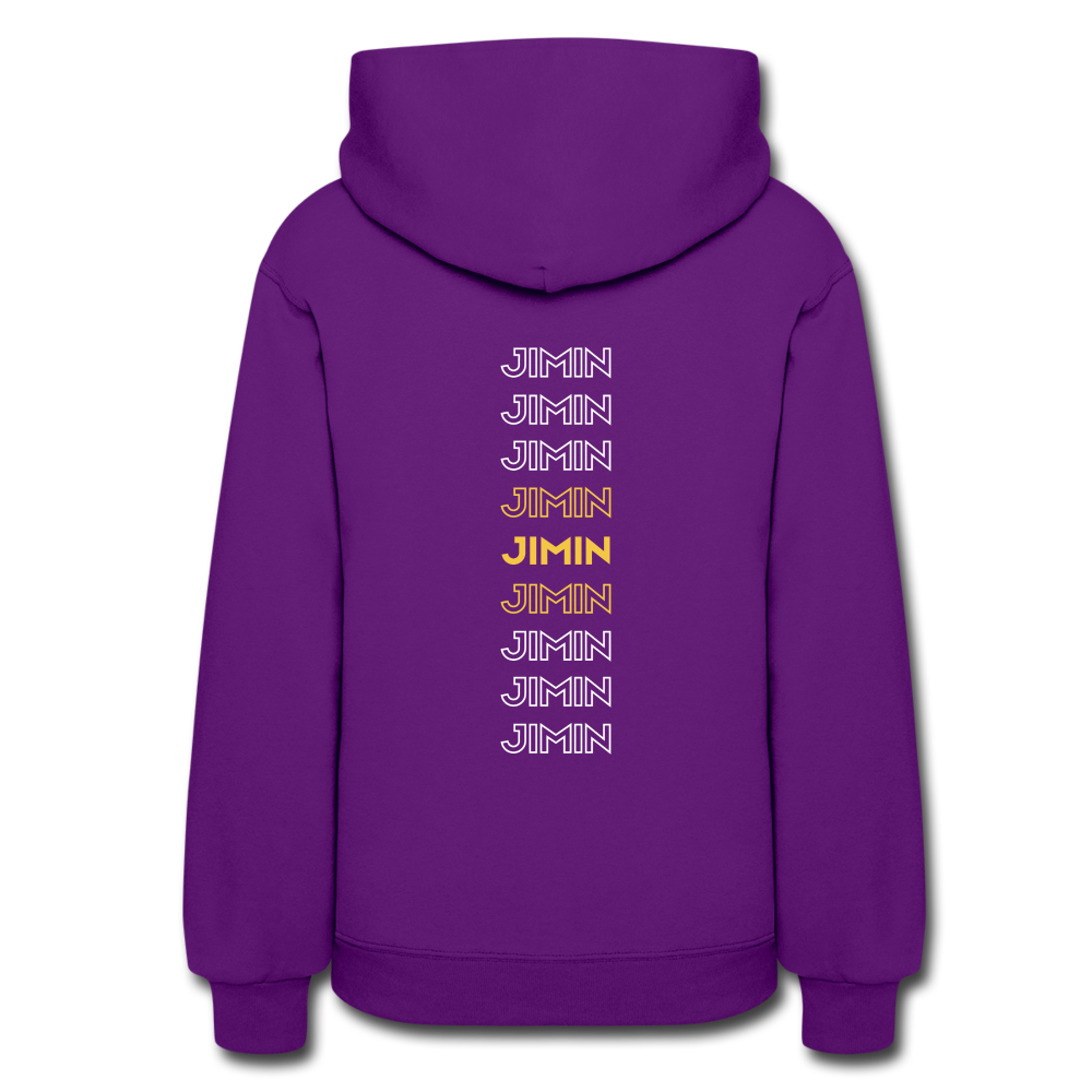 Jimin Women's Hoodie - purple