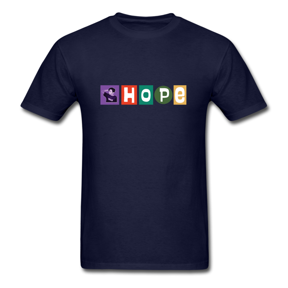 Hope Unisex Classic T-Shirt - navy
