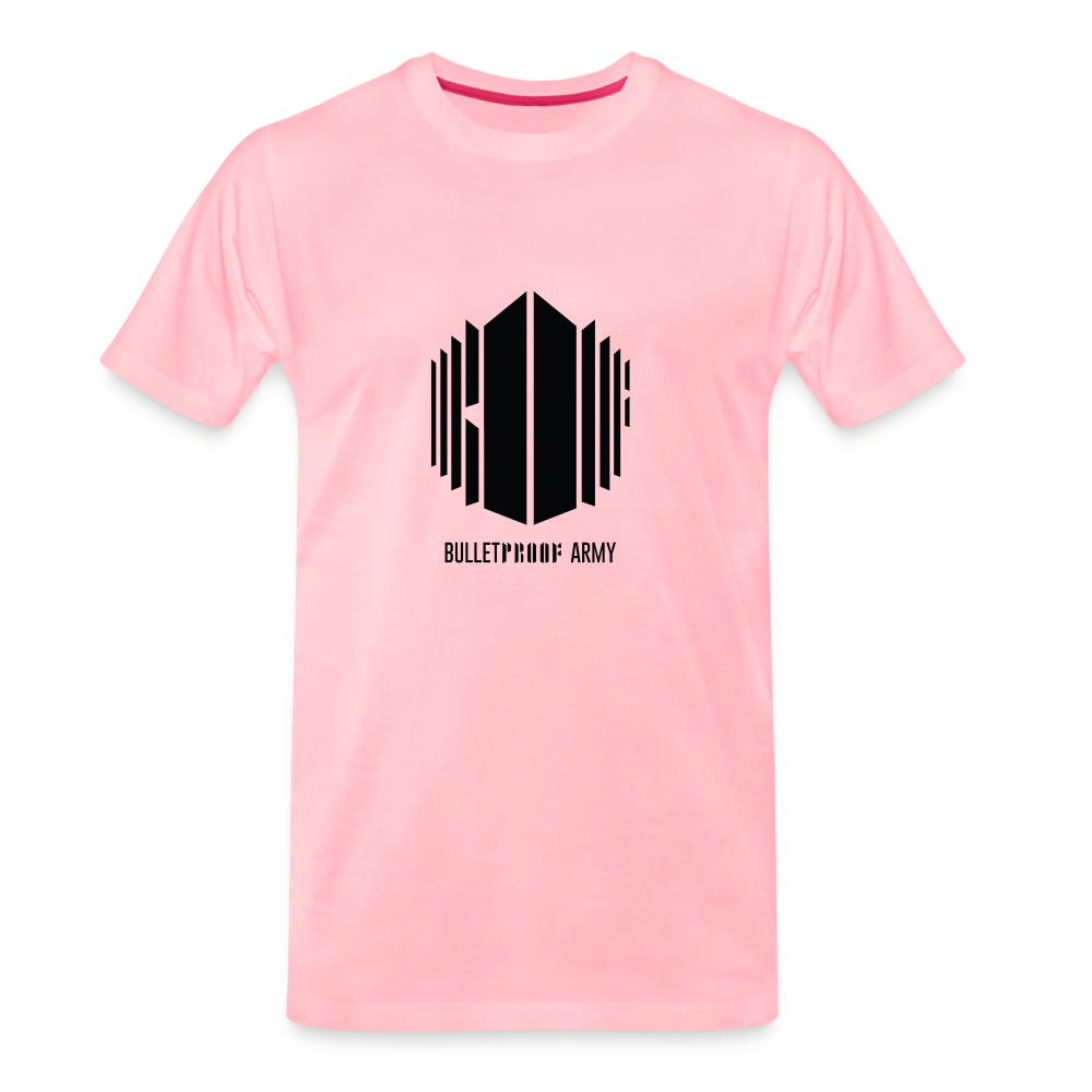 Unisex Bulletproof Army t-shirt - Pastel colors - red