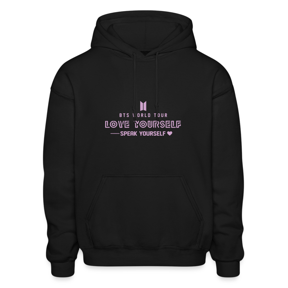 LOVE YOURSELF Adult Hoodie - black