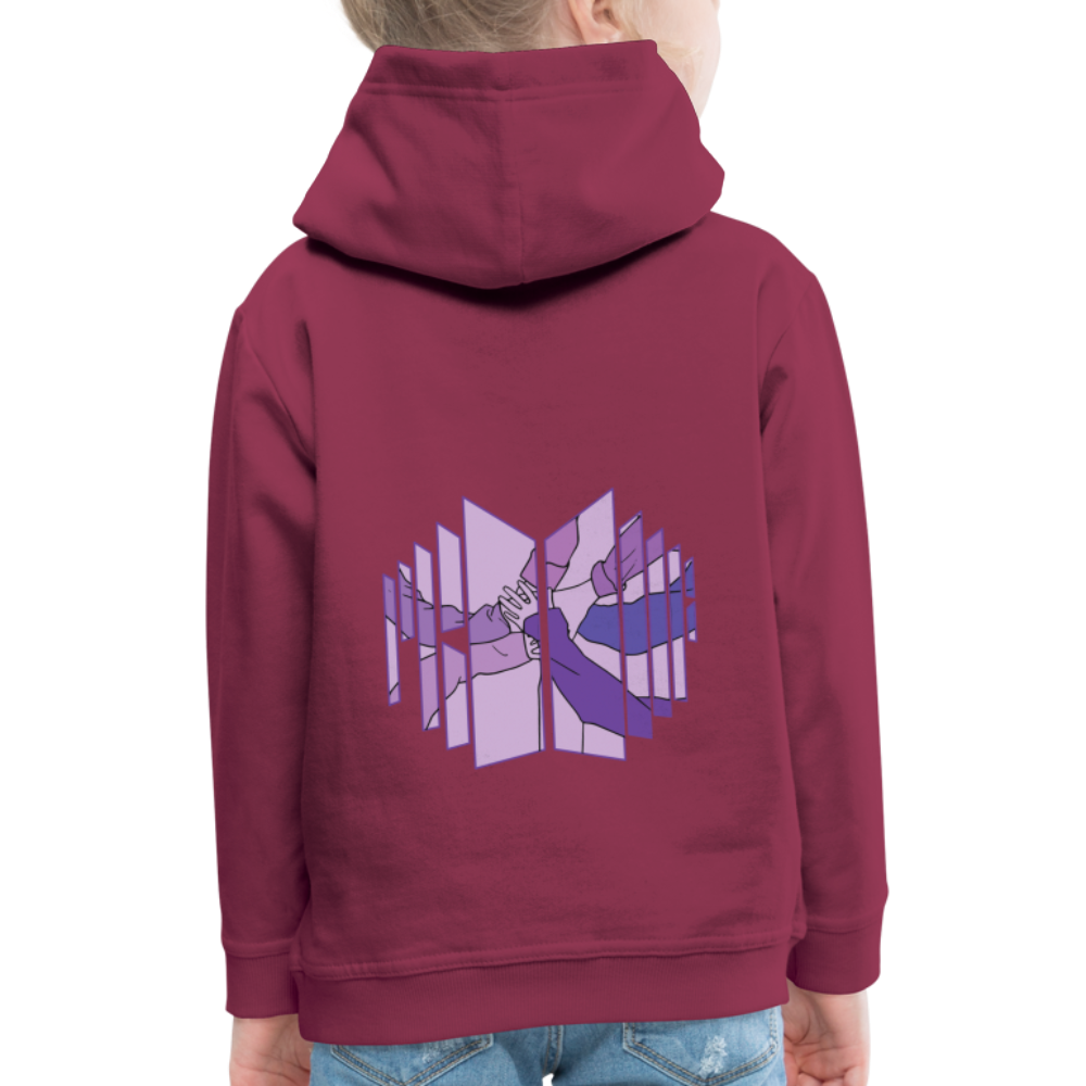 Kids‘ Premium Hoodie - burgundy