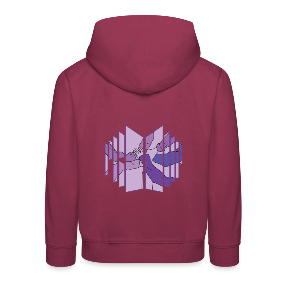 Kids‘ Premium Hoodie - burgundy