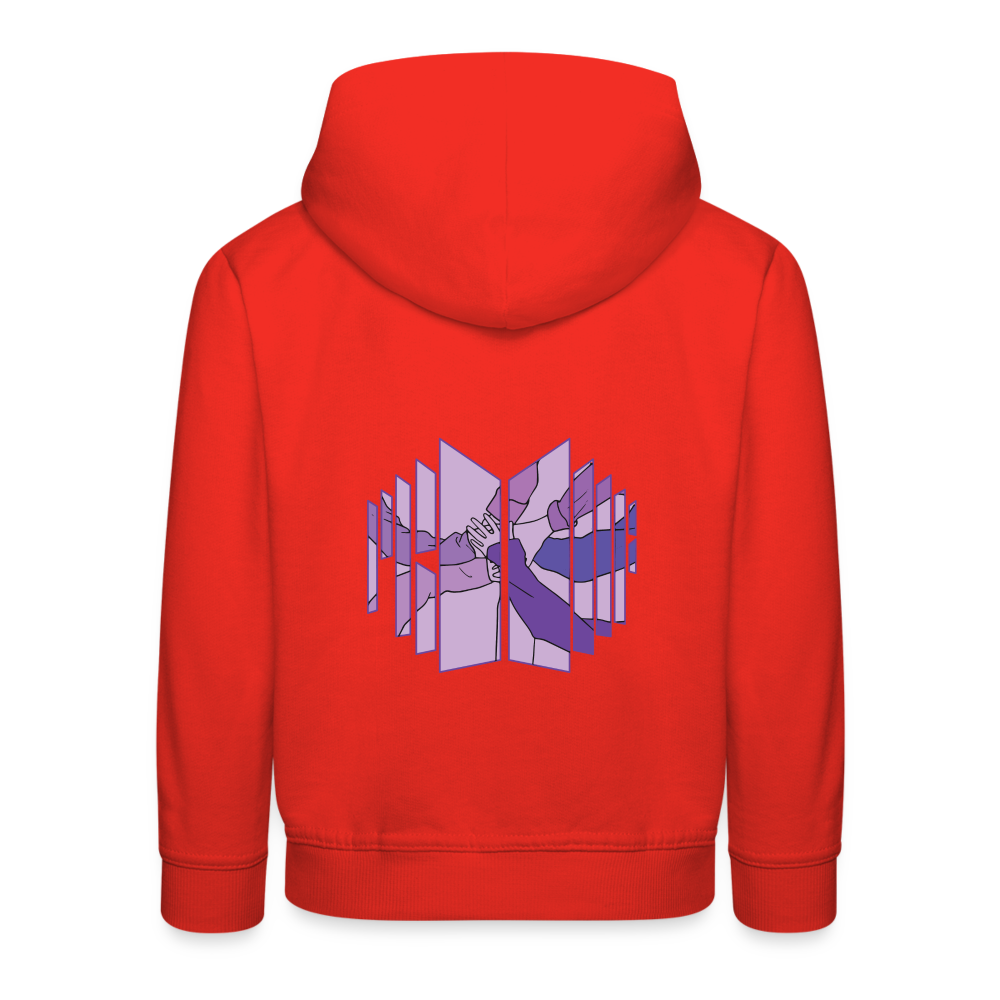 Kids‘ Premium Hoodie - red