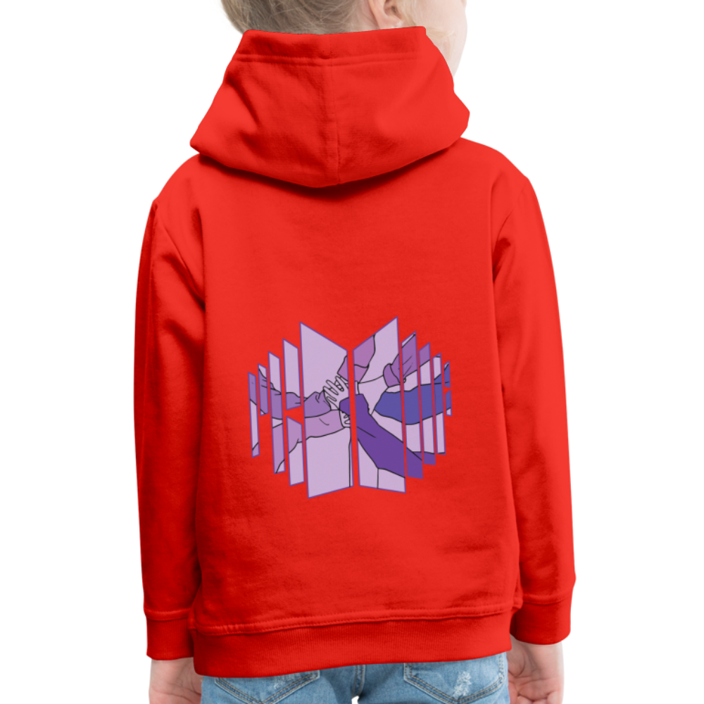 Kids‘ Premium Hoodie - red