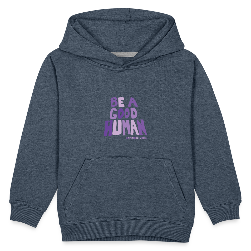 Kids‘ Premium Hoodie - heather denim