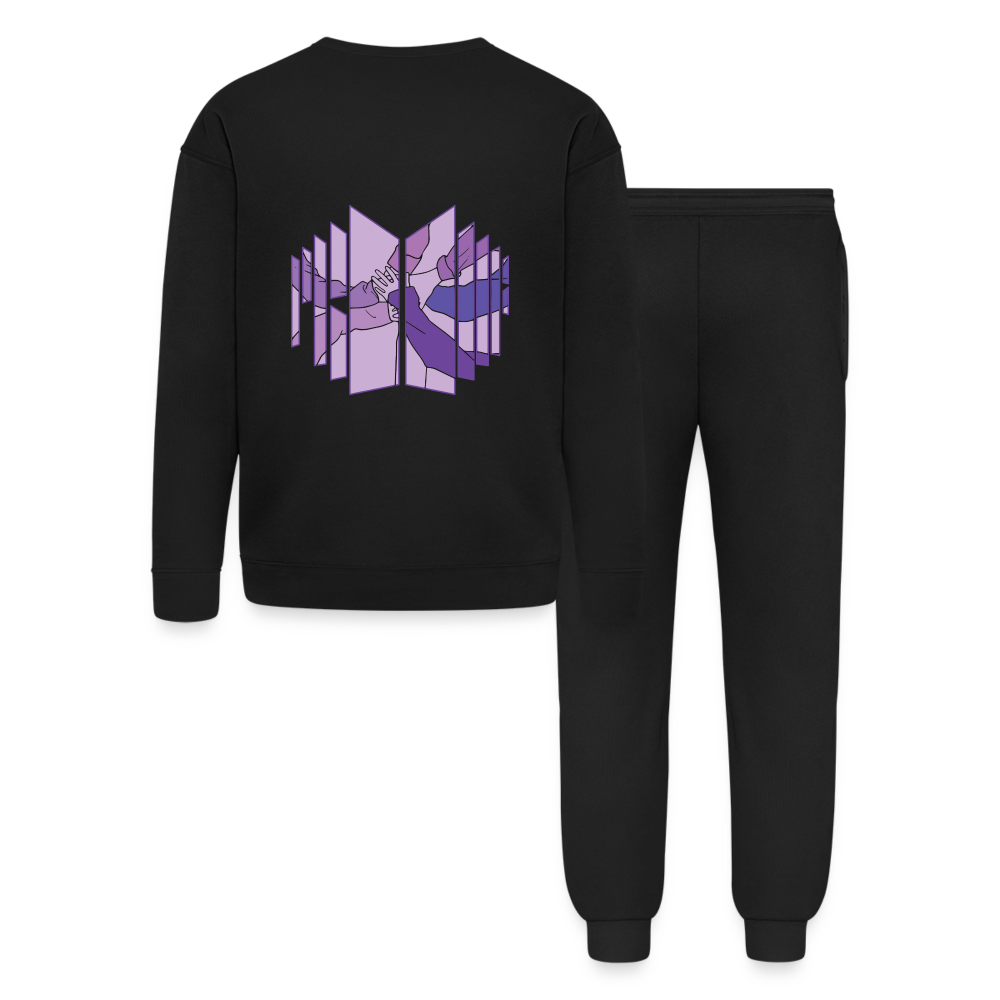 Bella + Canvas Unisex Lounge Wear Set - black