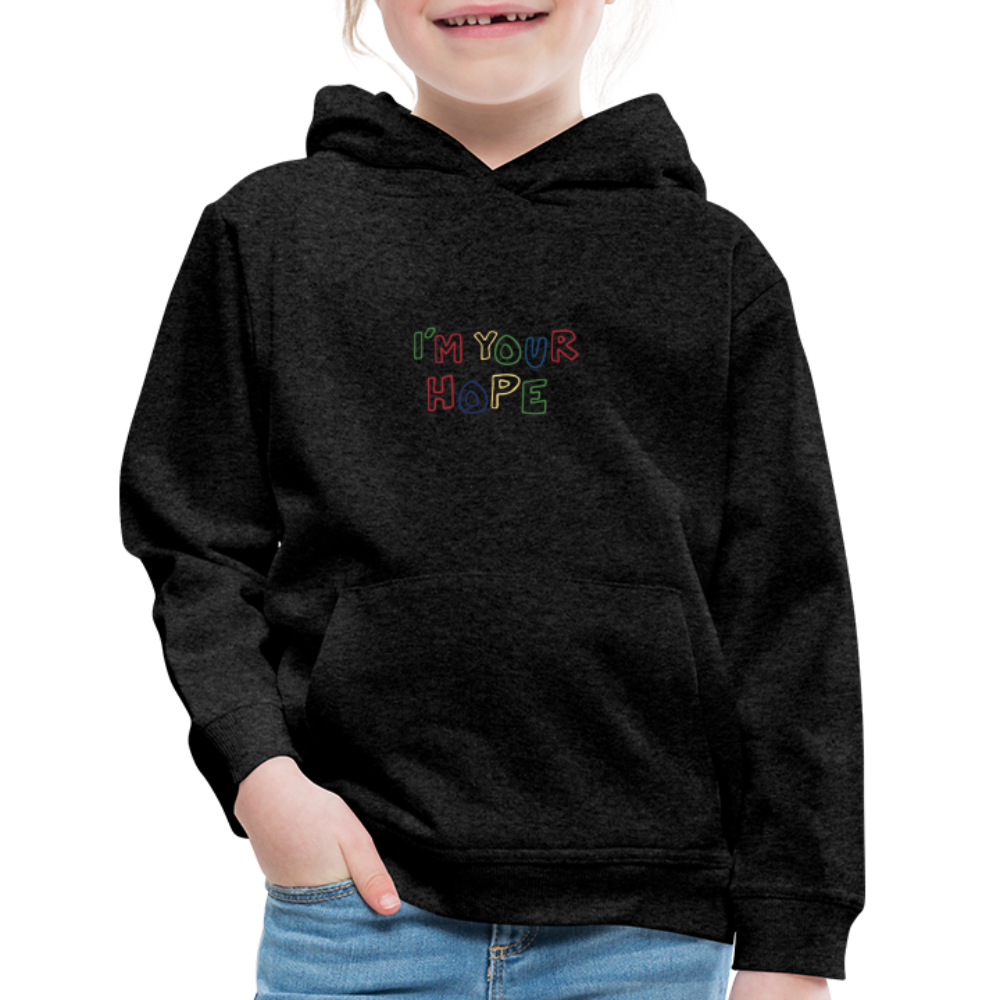 Kids‘ Premium Hoodie - charcoal grey