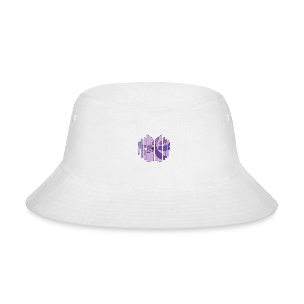【Sinoon】★韓国人気★ Flower Jacquard Bucket Hat White★ SINOON ｜시눈 공식 온라인 스토어