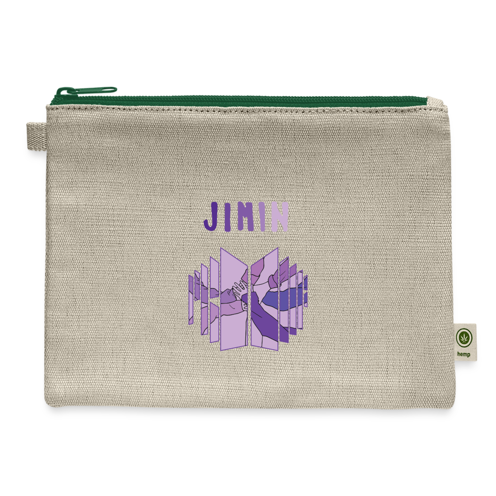 Carry All Pouch - natural/green