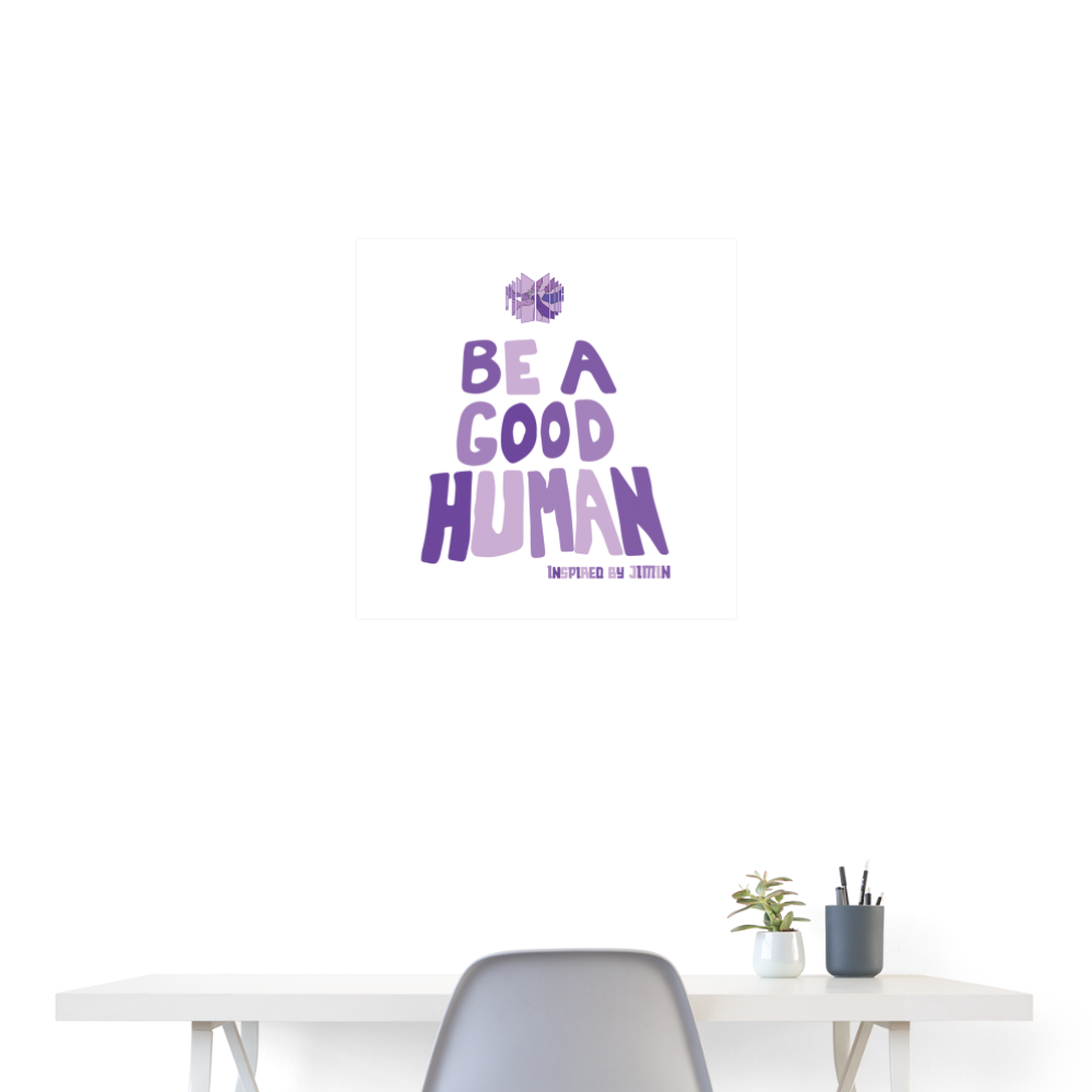 Poster 24x24 - white
