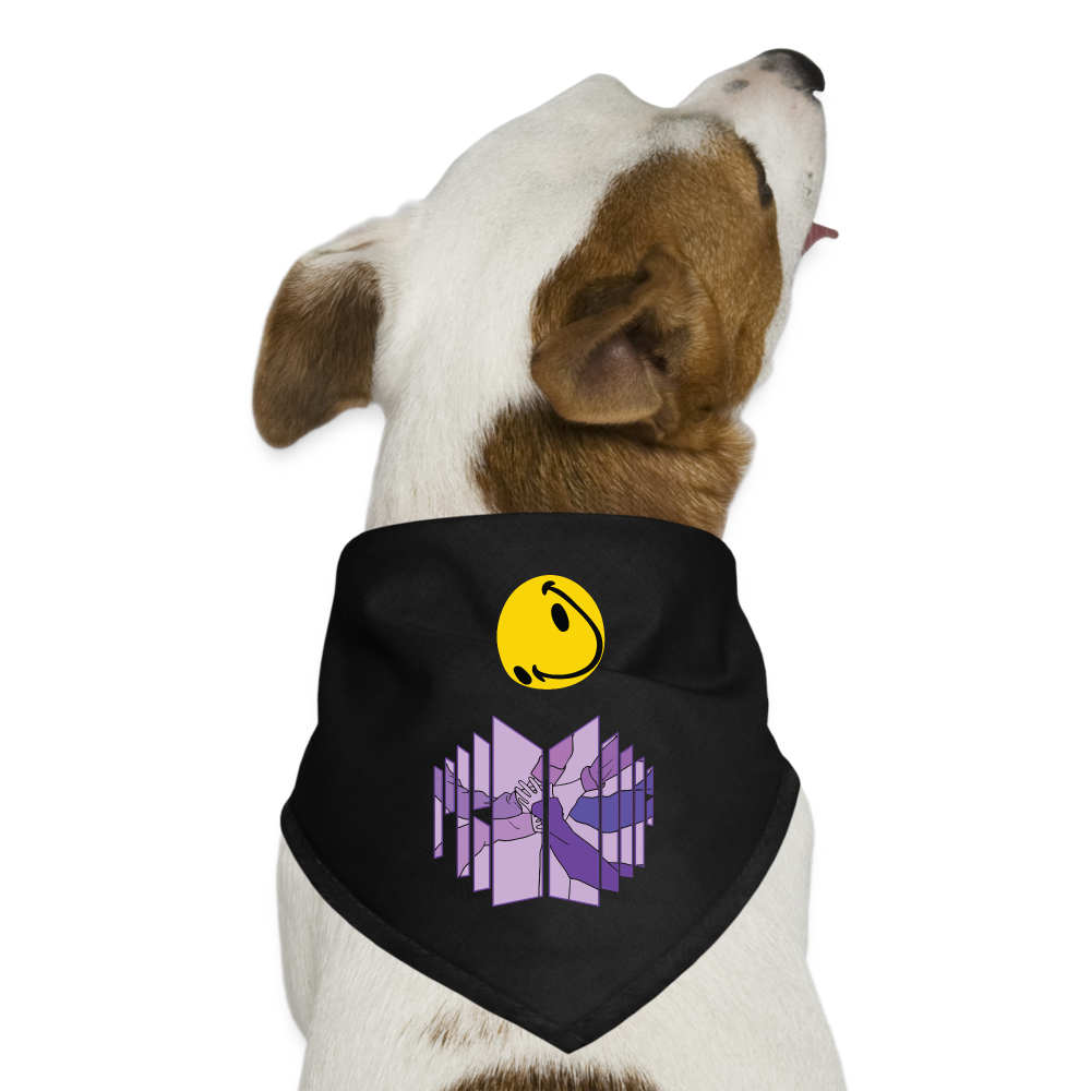 Dog Bandana - black