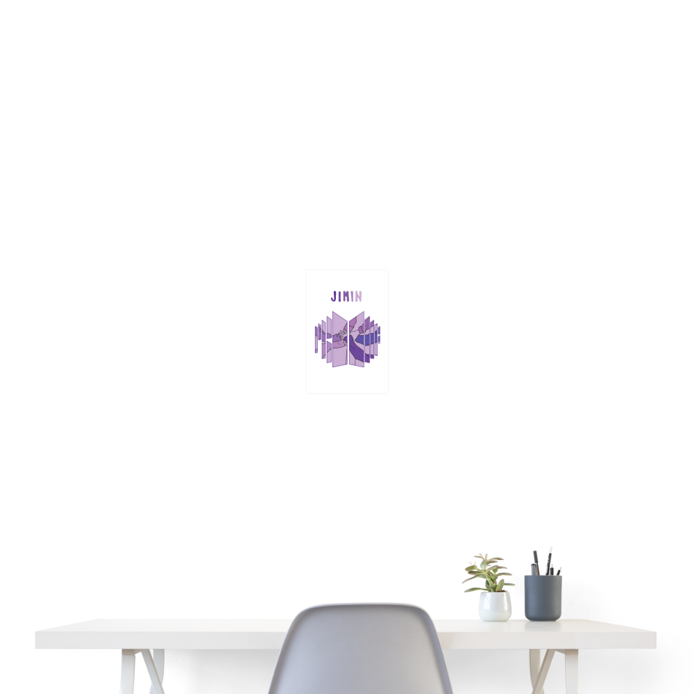 Poster 8x12 - white