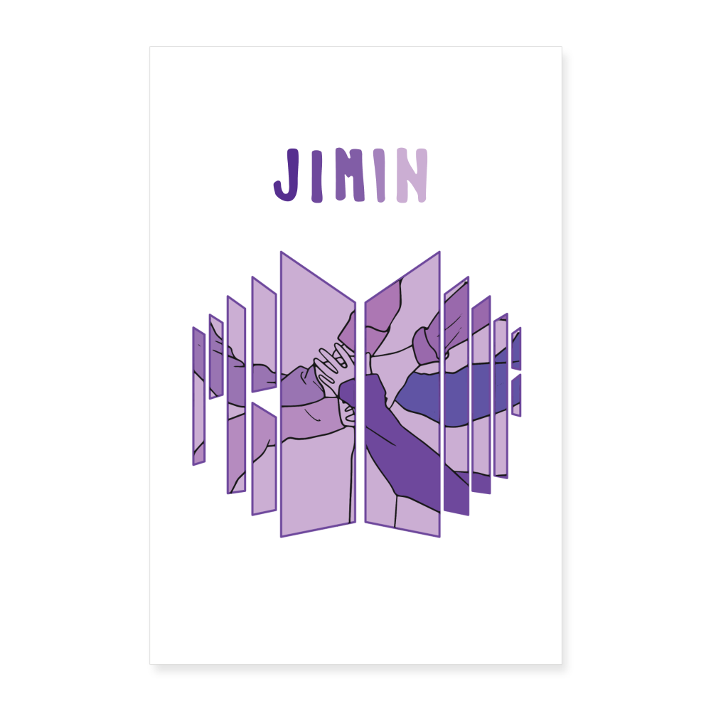 Poster 8x12 - white