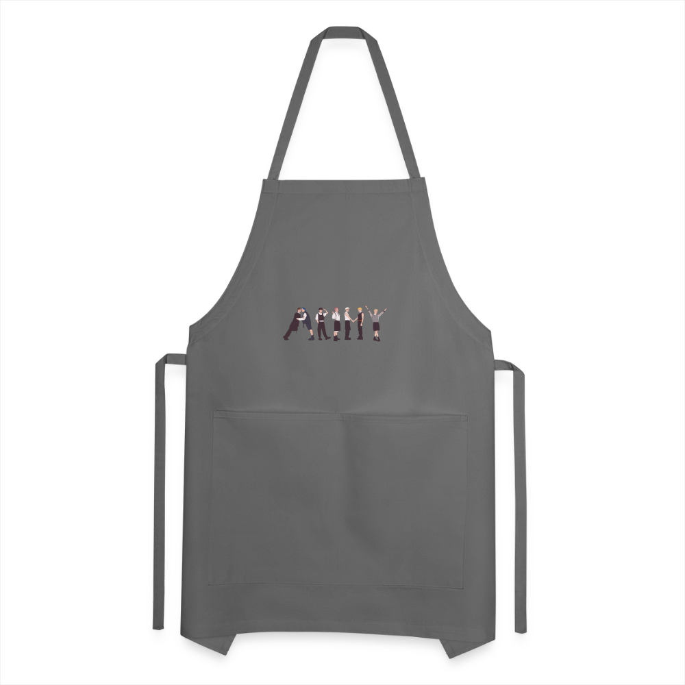 Adjustable Apron - charcoal