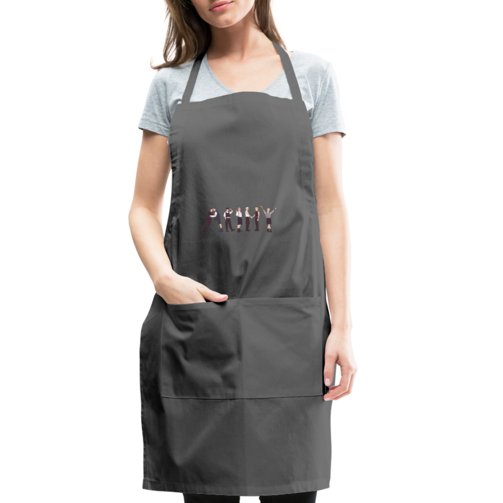 Adjustable Apron - charcoal