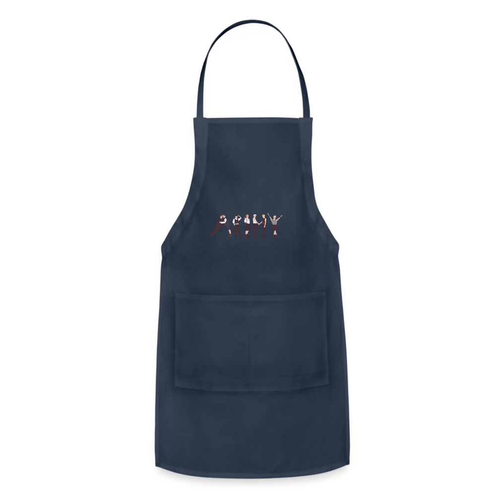 Adjustable Apron - navy
