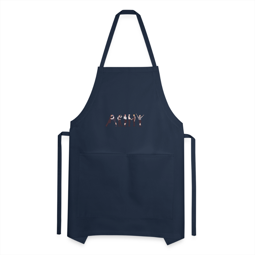 Adjustable Apron - navy