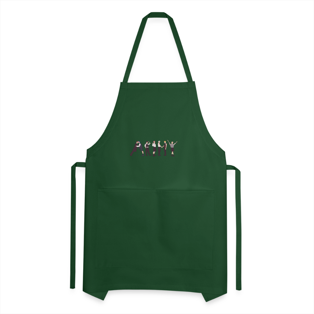Adjustable Apron - forest green