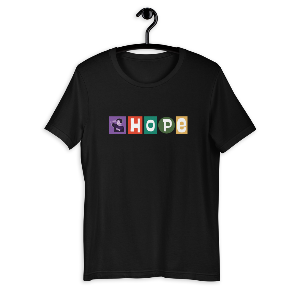 J-Hope "Obey" Style Short-Sleeve Profile Unisex Tee