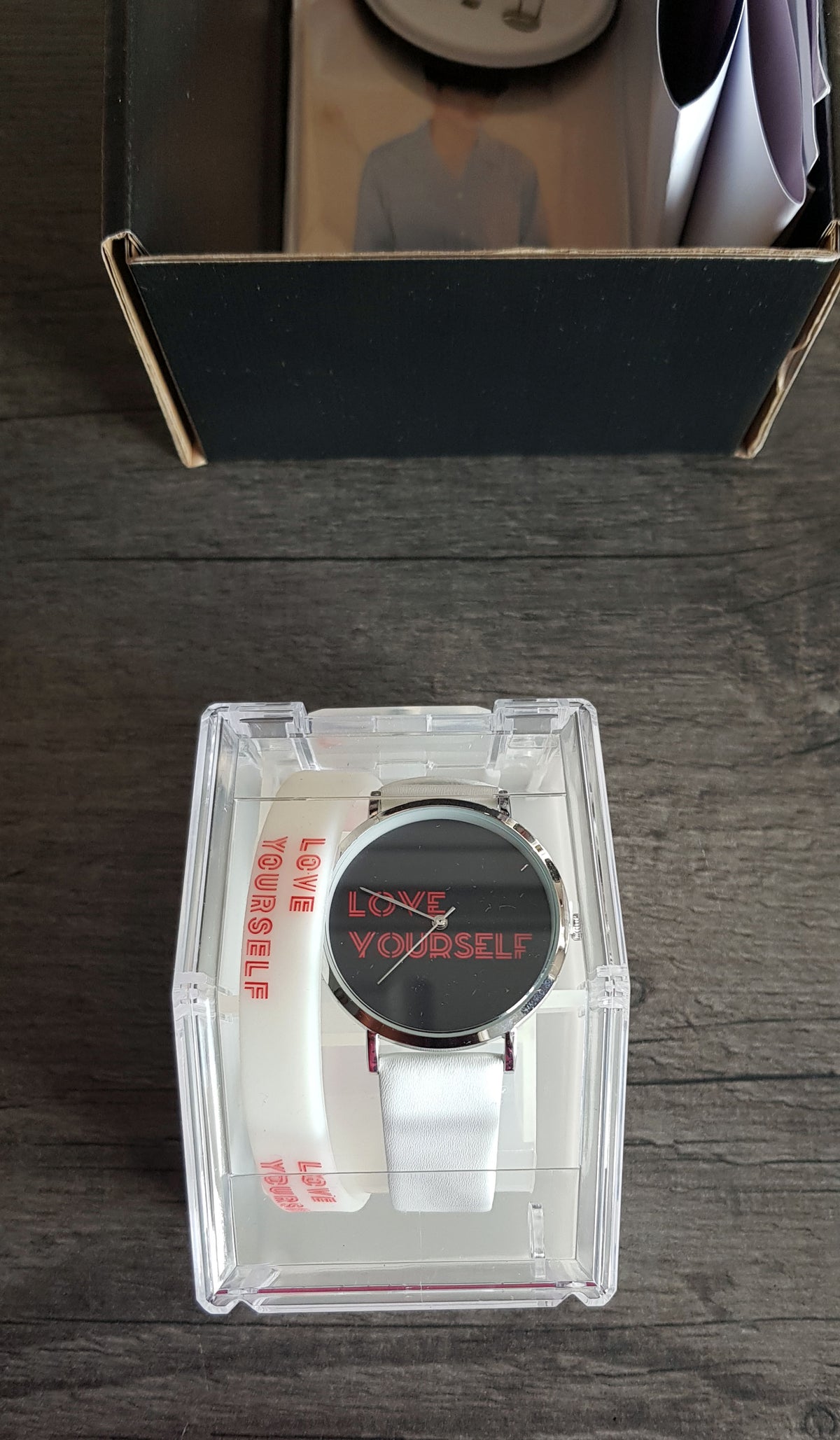 BTS &quot;Love Yourself&quot; Army Watch and bracelet