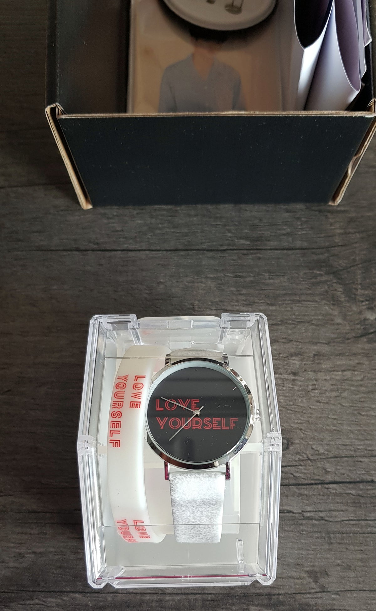 BTS &quot;Love Yourself&quot; Army Watch and bracelet